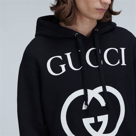 gucci hoodie mens replica|gucci interlocking g hat.